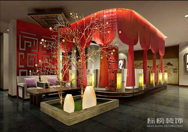 多福肥?；疱伈蛷d設(shè)計(jì)裝修6